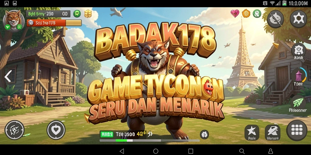 Tampilan gameplay BADAK178 yang menarik dan adiktif.