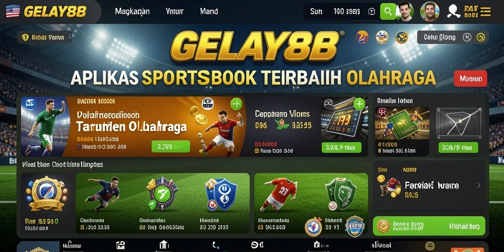 Tampilan gameplay GELAY88 yang menarik dalam sportsbook.