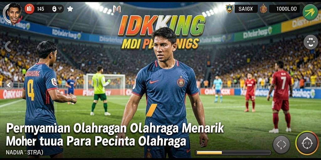 Screenshot IDRKING menampilkan aksi seru dalam olahraga.