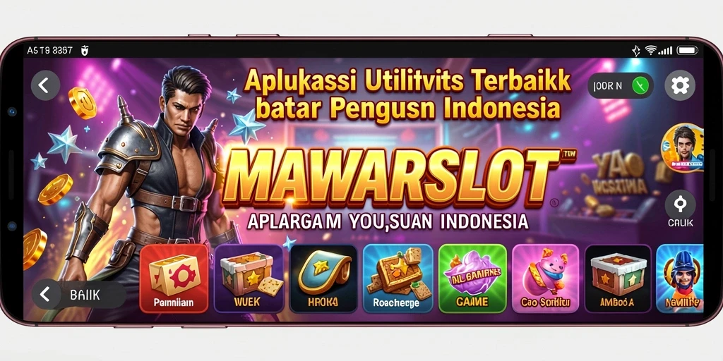 Tampilan utama MAWARSLOT dengan fitur analisis data yang intuitif.