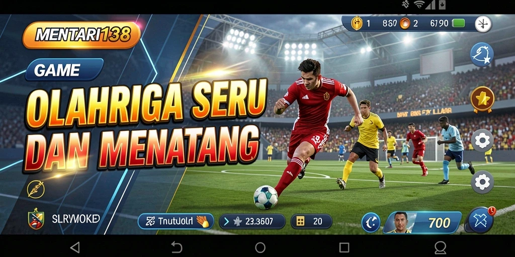 Screenshot MENTARI138 menunjukkan aksi seru dalam pertandingan olahraga.