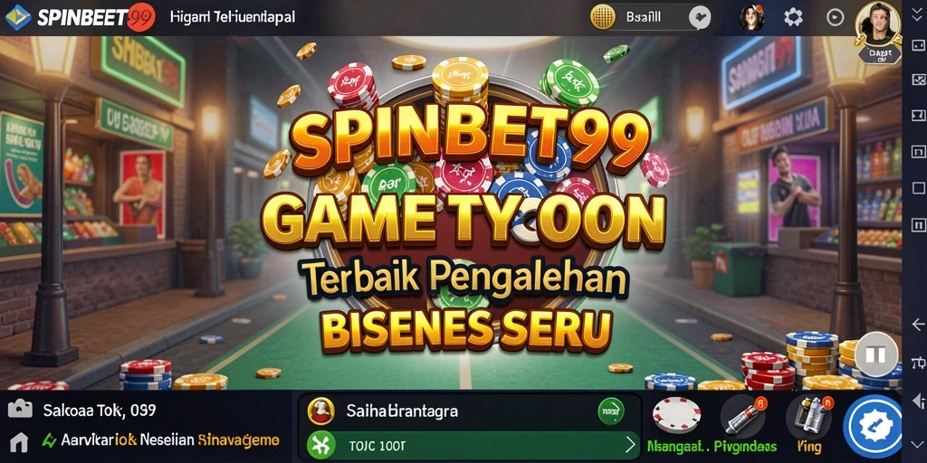 Tampilan menarik dari gameplay SPINBET99 yang menunjukkan pengelolaan bisnis Tycoon.