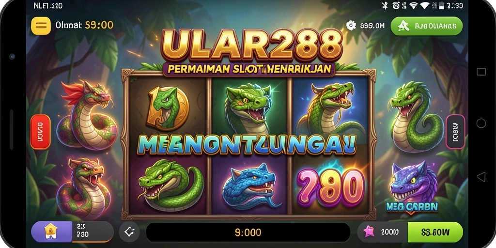 Screenshot gameplay ULAR288 yang menunjukkan keseruan bermain Slot.